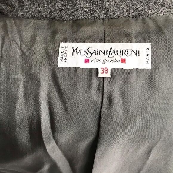 Vintage Yves Saint Laurent oversized blazer 38 - Picture 10 of 10